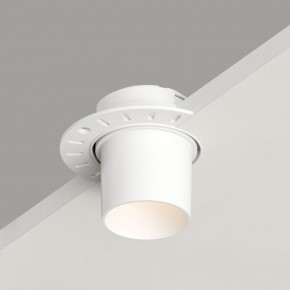 DK3057-WH Встраиваемый светильник под шпатлевку, IP20, до 15 Вт, LED, GU5,3, белый, пластик в Добрянке - dobryanka.ok-mebel.com | фото 3