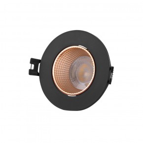 DK3061-BBR Встраиваемый светильник, IP 20, 10 Вт, GU5.3, LED, черный/бронзовый, пластик в Добрянке - dobryanka.ok-mebel.com | фото 1