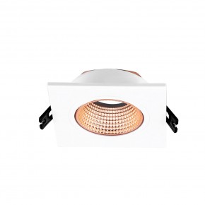 DK3071-WBR Встраиваемый светильник, IP 20, 10 Вт, GU5.3, LED, белый/бронзовый, пластик в Добрянке - dobryanka.ok-mebel.com | фото 2