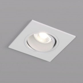 DK3071-WH Встраиваемый светильник, IP 20, 10 Вт, GU5.3, LED, белый/белый, пластик в Добрянке - dobryanka.ok-mebel.com | фото 3