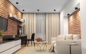 DK3080-BW+BK Светильник накладной IP 20, 10 Вт, GU5.3, LED, черно-белый/черный, пластик в Добрянке - dobryanka.ok-mebel.com | фото 2