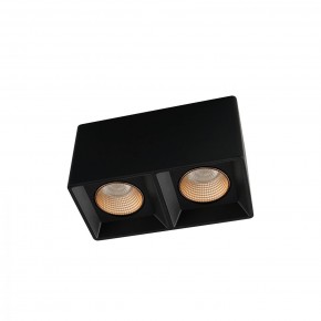 DK3085-BK+BR Светильник накладной IP 20, 10 Вт, GU5.3, LED, черный/бронзовый, пластик в Добрянке - dobryanka.ok-mebel.com | фото