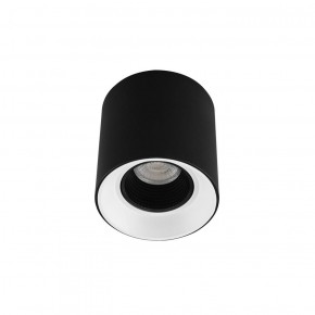 DK3090-BW+BK Светильник накладной IP 20, 10 Вт, GU5.3, LED, черно-белый/черный, пластик в Добрянке - dobryanka.ok-mebel.com | фото