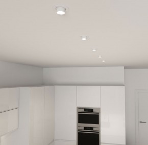 DK3120-WH Встраиваемый светильник, IP20, до 15 Вт, LED, GU5,3, белый, пластик в Добрянке - dobryanka.ok-mebel.com | фото 6