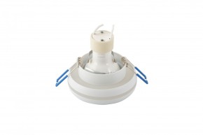 DK4031-WH Встраиваемый светильник, IP 20, 10 Вт, GU10, белый, алюминий/пластик в Добрянке - dobryanka.ok-mebel.com | фото 6