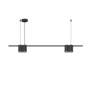 DK4061-BK Подвесной светильник ORBIT, IP20, 4xGU10 LED до 15 Вт, черный матовый, алюминий в Добрянке - dobryanka.ok-mebel.com | фото 3