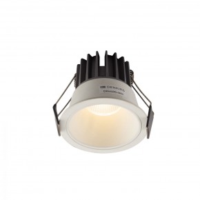 DK4400-WH Встраиваемый светильник, IP 20, 7 Вт, LED 3000, белый, алюминий в Добрянке - dobryanka.ok-mebel.com | фото