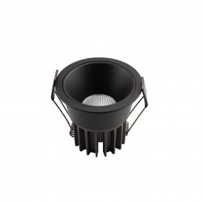 DK4500-BK Встраиваемый светильник, IP 20, 12 Вт, LED 3000, черный, алюминий в Добрянке - dobryanka.ok-mebel.com | фото