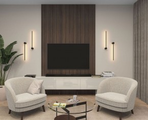 DK5010-BK Бра 600 мм, 3000К, IP20, 5 Вт, черный, алюминий в Добрянке - dobryanka.ok-mebel.com | фото 5