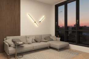 DK5014-SG Бра 1000 мм, 3000К, IP20, 12 Вт, матовое золото в Добрянке - dobryanka.ok-mebel.com | фото 7