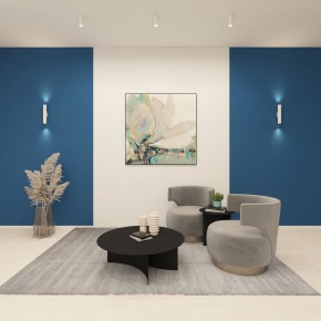 DK5022-WH Настенный светильник, IP20, до 15 Вт, LED, 2xGU10, белый, алюминий в Добрянке - dobryanka.ok-mebel.com | фото 4