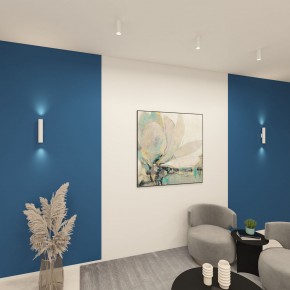 DK5022-WH Настенный светильник, IP20, до 15 Вт, LED, 2xGU10, белый, алюминий в Добрянке - dobryanka.ok-mebel.com | фото 5