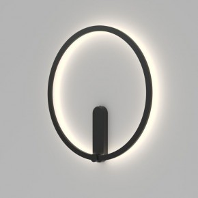 DK5035-BK Бра ROUND со светодиодом, IP20, 24W, 3000/4000/6500K, черный, алюминий в Добрянке - dobryanka.ok-mebel.com | фото