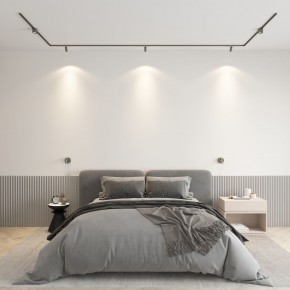 DK5072-DN Бра SHINE WALL со светодиодом, D104*H68, IP20, 3000К, 3W, RA?90, темный никель, алюминий в Добрянке - dobryanka.ok-mebel.com | фото 4