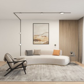 DK5072-DN Бра SHINE WALL со светодиодом, D104*H68, IP20, 3000К, 3W, RA?90, темный никель, алюминий в Добрянке - dobryanka.ok-mebel.com | фото 5