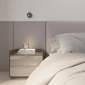 DK5072-DN Бра SHINE WALL со светодиодом, D104*H68, IP20, 3000К, 3W, RA?90, темный никель, алюминий в Добрянке - dobryanka.ok-mebel.com | фото 9