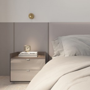 DK5072-SB Бра SHINE WALL со светодиодом, D104*H68, IP20, 3000К, 3W, RA?90, сатинированная латунь, алюминий в Добрянке - dobryanka.ok-mebel.com | фото 9