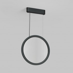 DK6604-BK Подвесной вертикальный светильник Veil со светодиодом H1500 d450 220V 36W 3000-6000K IP20 черный алюминий в Добрянке - dobryanka.ok-mebel.com | фото 2