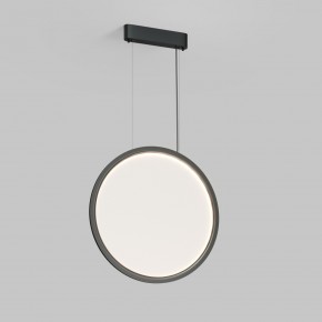DK6606-BK Подвесной вертикальный светильник Veil со светодиодом H1700 d600 220V 48W 3000-6000K IP20 черный алюминий в Добрянке - dobryanka.ok-mebel.com | фото 3