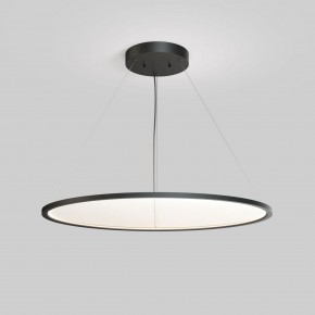 DK6620-BK Подвесной горизонтальный светильник Veil со светодиодом H900 d1000 220V 82W 3000-6000K IP20 черный алюминий в Добрянке - dobryanka.ok-mebel.com | фото