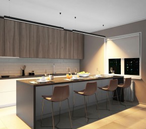 DK9153-BK Линейный светильник 42W 1500mm 3000K, черный в Добрянке - dobryanka.ok-mebel.com | фото 7