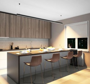 DK9253-BK Линейный светильник 62W 2500mm 3000K, черный в Добрянке - dobryanka.ok-mebel.com | фото 5