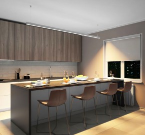 DK9253-WH Линейный светильник 62W 2500mm 3000K, белый в Добрянке - dobryanka.ok-mebel.com | фото 4