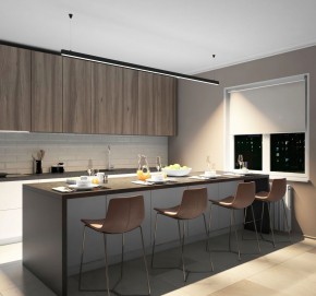 DK9254-BK Линейный светильник 62W 2500mm 4000K, черный в Добрянке - dobryanka.ok-mebel.com | фото 5