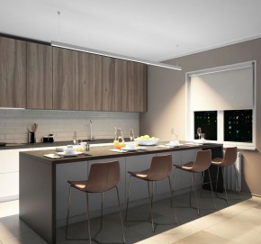 DK9254-WH Линейный светильник 62W 2500mm 4000K, белый в Добрянке - dobryanka.ok-mebel.com | фото 4