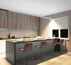 DK9303-WH Линейный светильник 72W 3000mm 3000K, белый в Добрянке - dobryanka.ok-mebel.com | фото 4