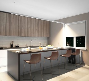 DK9304-WH Линейный светильник 72W 3000mm 4000K, белый в Добрянке - dobryanka.ok-mebel.com | фото 4