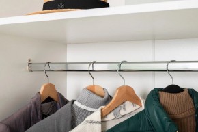 ЭЙР прихожая (модульная) Белый Шагрень в Добрянке - dobryanka.ok-mebel.com | фото 19