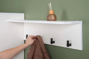 ЭЙР прихожая (модульная) Белый Шагрень в Добрянке - dobryanka.ok-mebel.com | фото 32