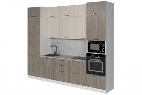 ФЬЮДЖИ Кухонный гарнитур Экстра (3000 мм) в Добрянке - dobryanka.ok-mebel.com | фото 4