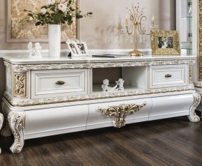 Гостиная Алсу 1+ТВ+1 (белый глянец) в Добрянке - dobryanka.ok-mebel.com | фото 4