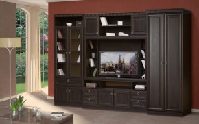 Гостиная Инна 4 Денвер темный в Добрянке - dobryanka.ok-mebel.com | фото