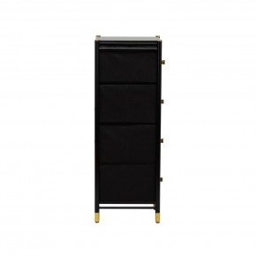 Комод Leset Нирита/Хайди узкий 4 ящика в Добрянке - dobryanka.ok-mebel.com | фото 4