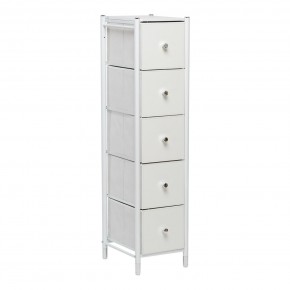 Комод Leset Нирита/Хайди узкий 5 ящиков в Добрянке - dobryanka.ok-mebel.com | фото 2