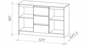 НИЦЦА-5 Комод (НЦ.05) в Добрянке - dobryanka.ok-mebel.com | фото 2