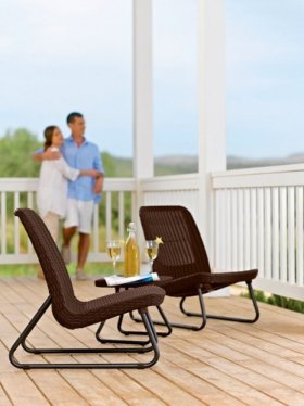 Комплект мебель Рио Патио (Rio Patio set) виски-коричневый в Добрянке - dobryanka.ok-mebel.com | фото 3