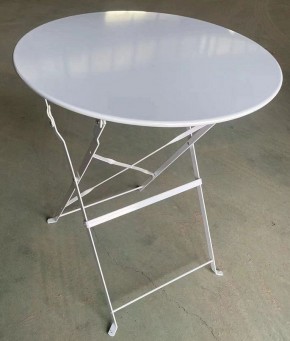 Комплект садовой мебели OTS-001R (стол + 2 стула) металл в Добрянке - dobryanka.ok-mebel.com | фото 4