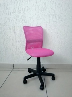 Кресло Barneo K-401 детское (розовая ткань/сетка) в Добрянке - dobryanka.ok-mebel.com | фото