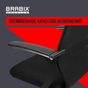 Кресло BRABIX PREMIUM "Ultimate EX-801" хром, плотная двойная сетка Х2, черное, 532917 в Добрянке - dobryanka.ok-mebel.com | фото 3