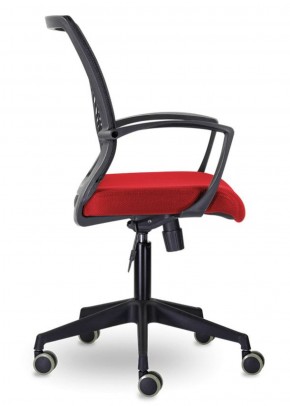 Кресло BRABIX "Wings MG-309", пластик черный, сетка, черное/красное, 532014 в Добрянке - dobryanka.ok-mebel.com | фото 2