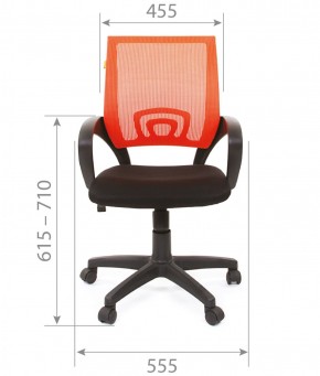 Кресло для оператора CHAIRMAN 696 black (ткань TW-11/сетка TW-01) в Добрянке - dobryanka.ok-mebel.com | фото 4