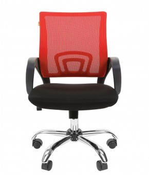 Кресло для оператора CHAIRMAN 696 хром (ткань TW-11/сетка TW-69) в Добрянке - dobryanka.ok-mebel.com | фото 2