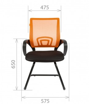 Кресло для оператора CHAIRMAN 696 V (ткань TW-11/сетка TW-01) в Добрянке - dobryanka.ok-mebel.com | фото 5