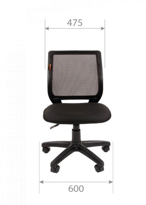 Кресло для оператора CHAIRMAN 699 Б/Л (ткань стандарт/сетка TW-01) в Добрянке - dobryanka.ok-mebel.com | фото 6