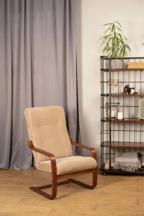 Кресло для отдыха (пружинка) РЕЛАКС 37-Т-Б (песок) в Добрянке - dobryanka.ok-mebel.com | фото 4