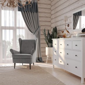 Кресло для отдыха Вало серый, ткань рогожка в Добрянке - dobryanka.ok-mebel.com | фото 2